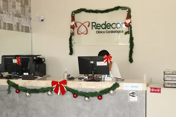 área interna da clínica redecor Vicente Pires